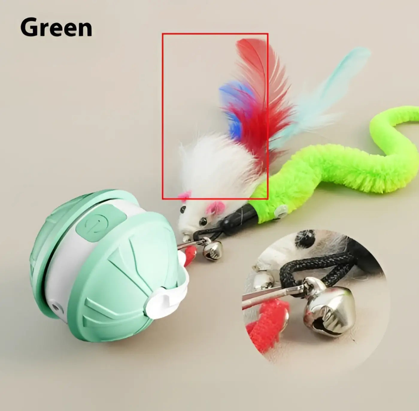The Ball Depot cat toys: Electric Intelligent Laser Cat Ball