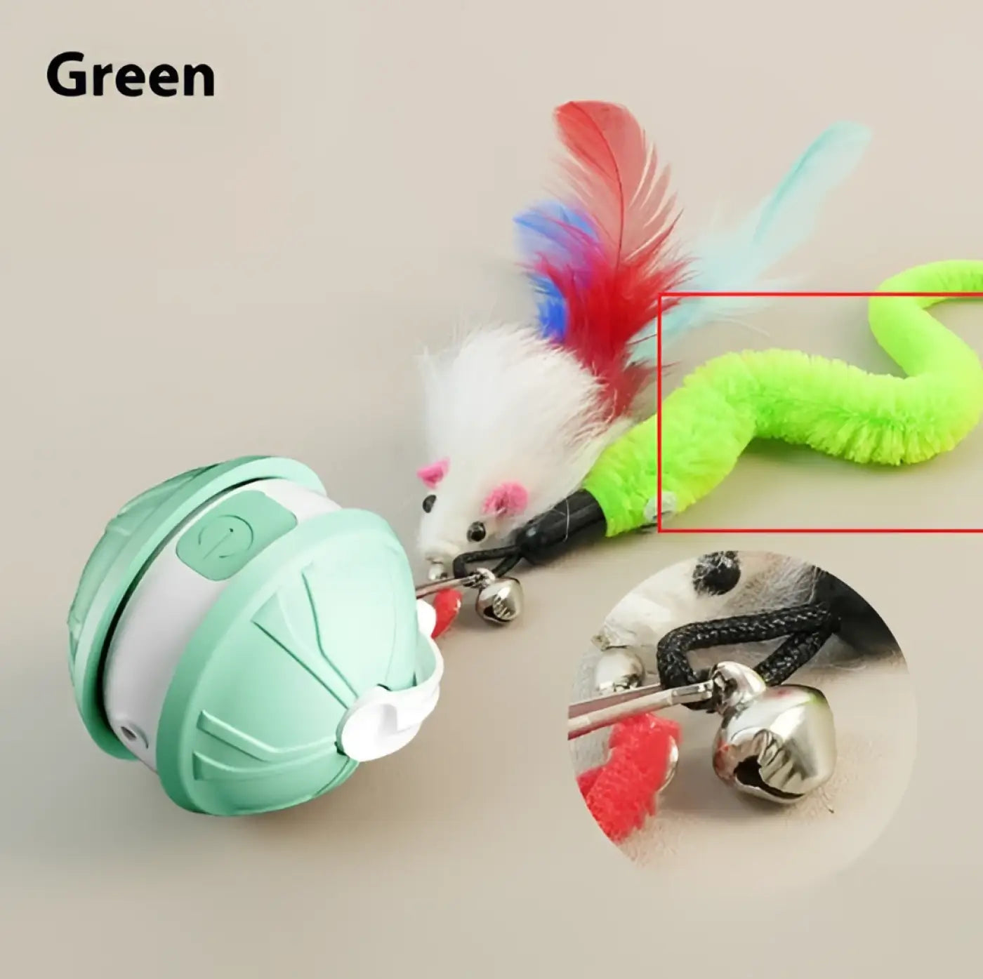 The Ball Depot cat toys: Electric Intelligent Laser Cat Ball