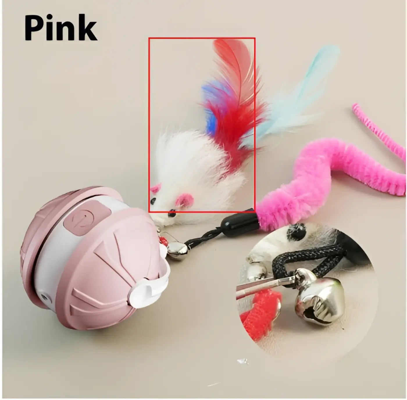 The Ball Depot cat toys: Electric Intelligent Laser Cat Ball