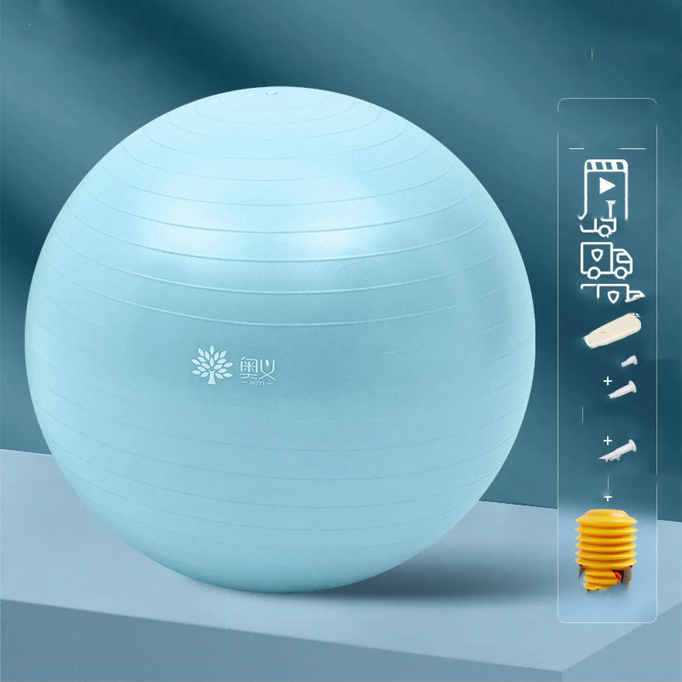 The Ball Depot yoga ball: Explosion-Proof Authentic Fitness Ball For Children