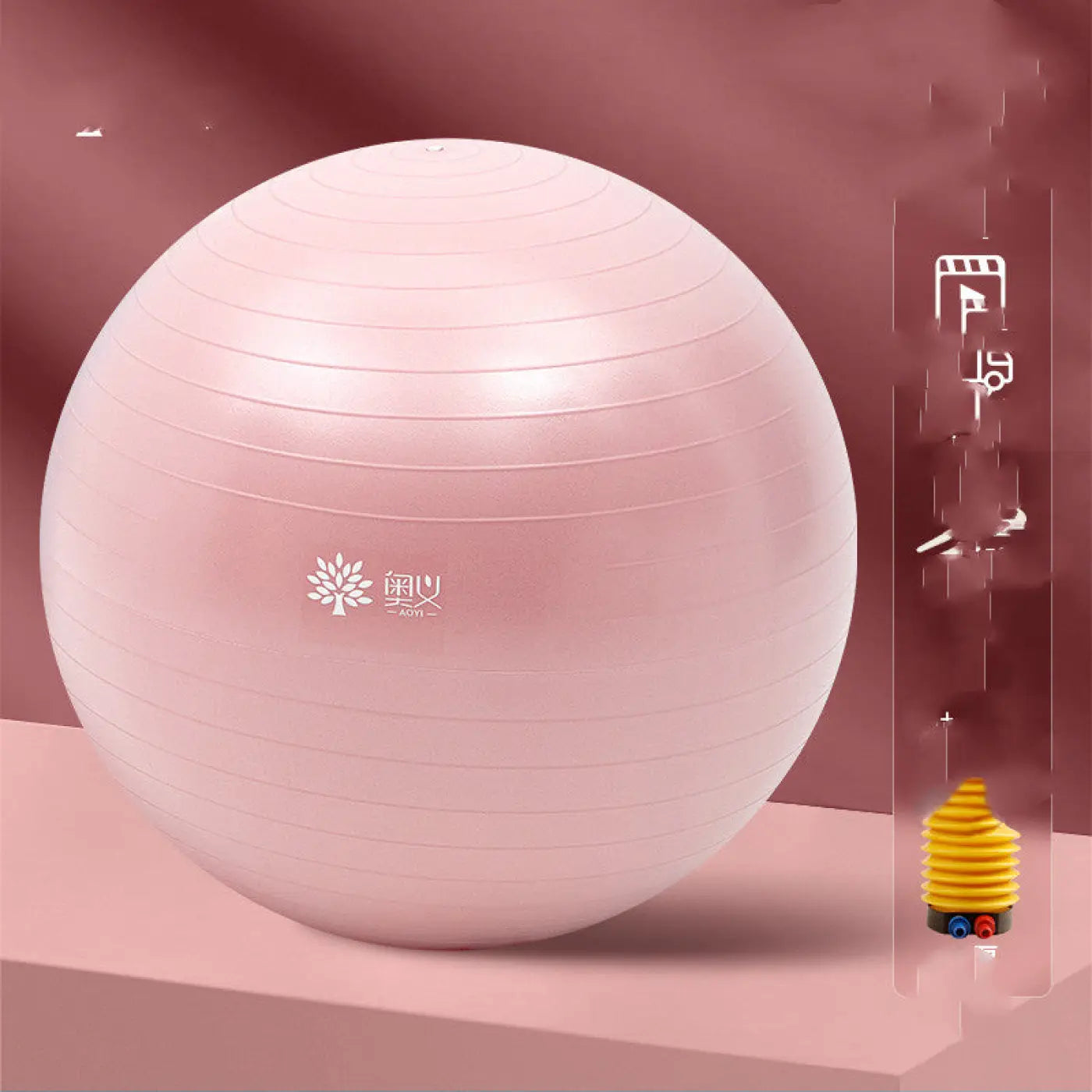 The Ball Depot yoga ball: Explosion-Proof Authentic Fitness Ball For Children