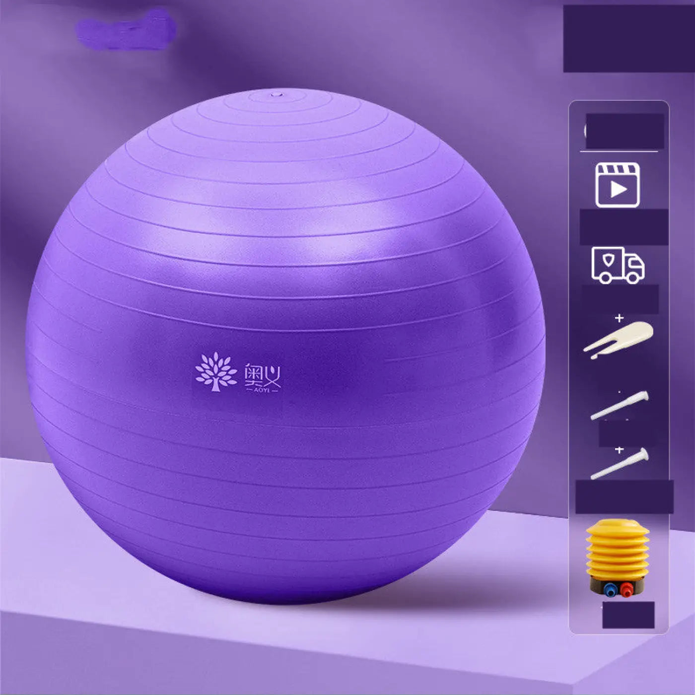 The Ball Depot yoga ball: Explosion-Proof Authentic Fitness Ball For Children