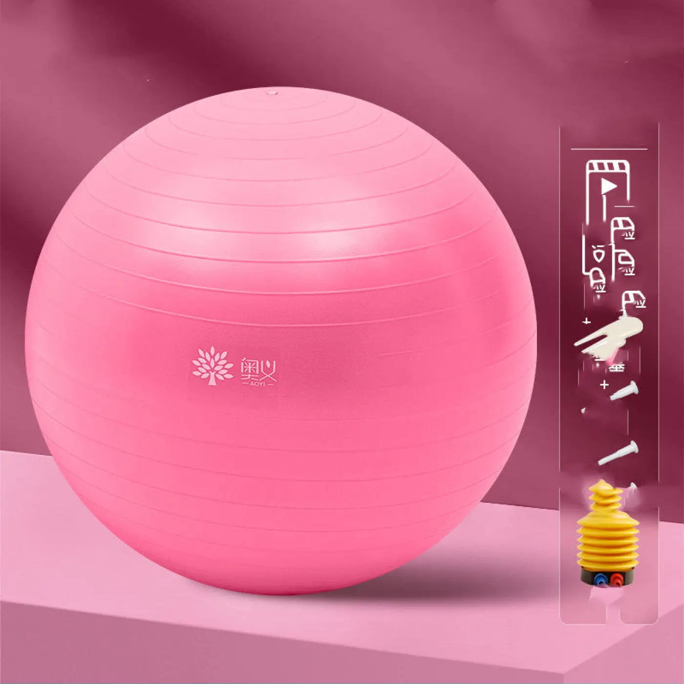 The Ball Depot yoga ball: Explosion-Proof Authentic Fitness Ball For Children
