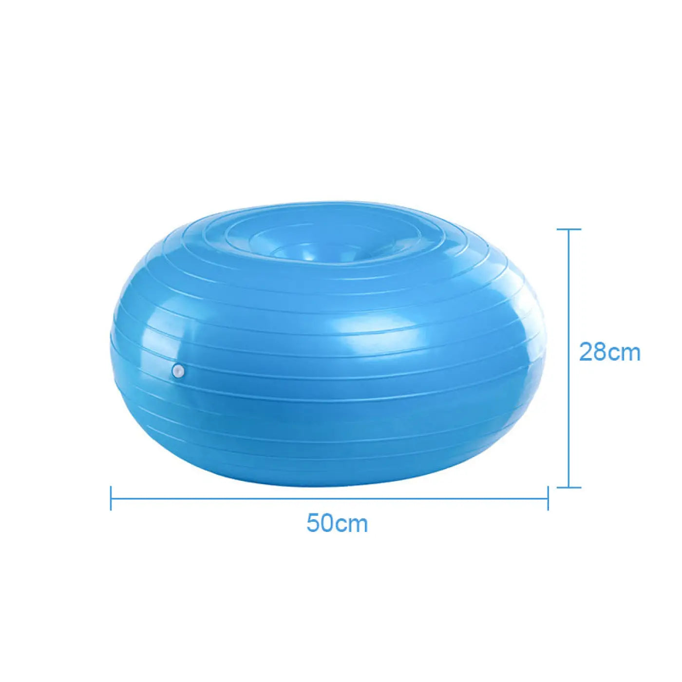 The Ball Depot yoga ball: Explosion Proof Doughnut Yoga Ball