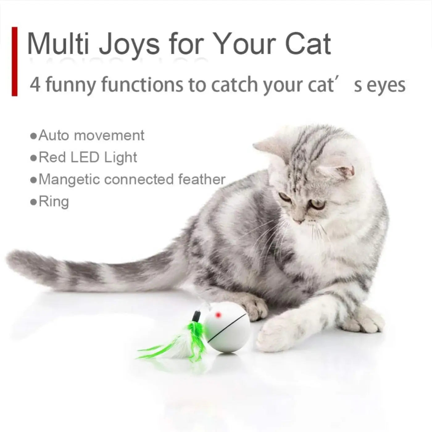 The Ball Depot Cat Balls: Explosive LED Cat Jumping Ball