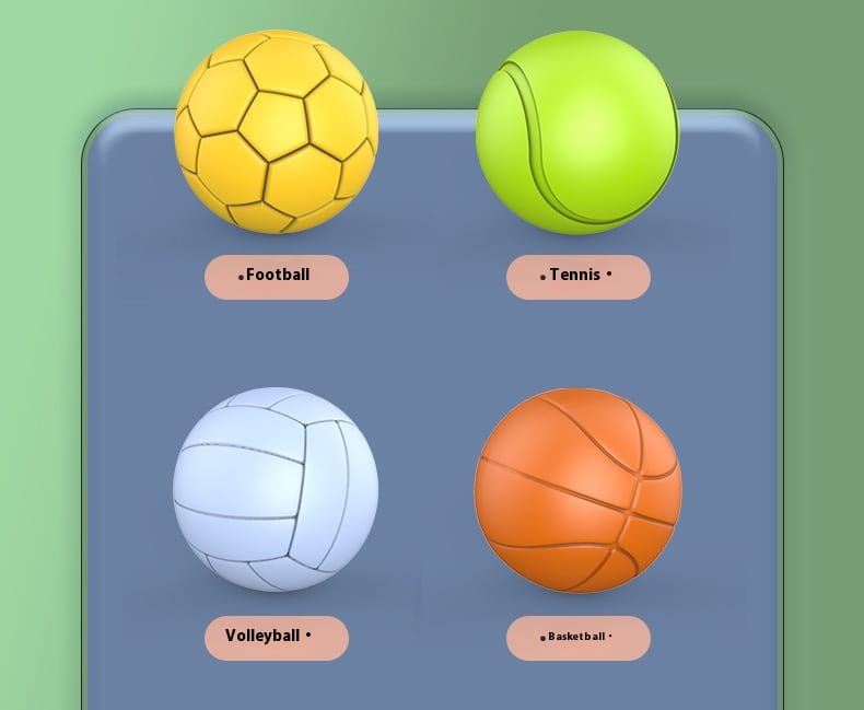 Silicone Manhattan Grip Training Baby Touch Perception Ball