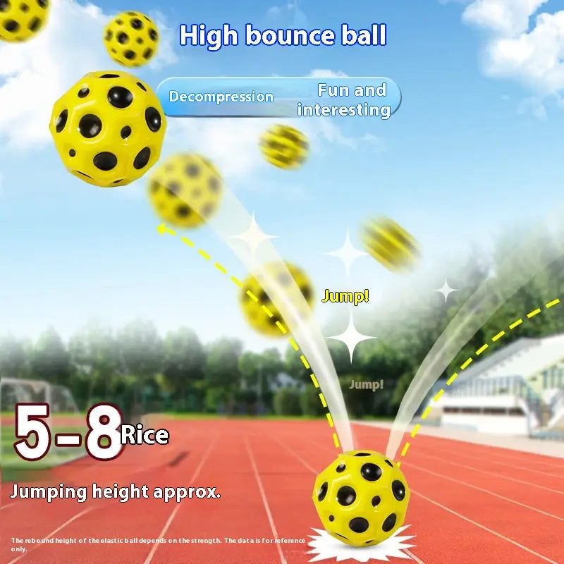 Elastic Band Wrist Holed Decompression Balls