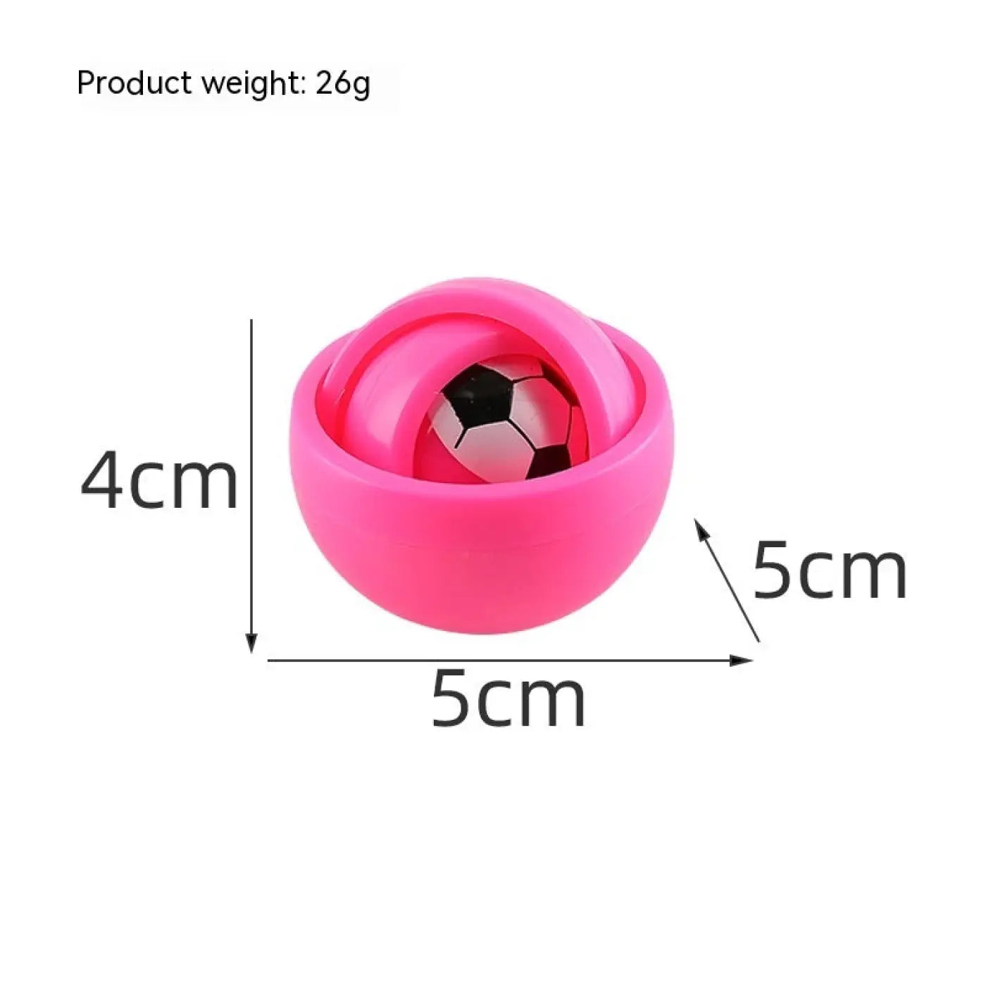 The Ball Depot stress balls: Fingertip Gyro Stress Relief Ball