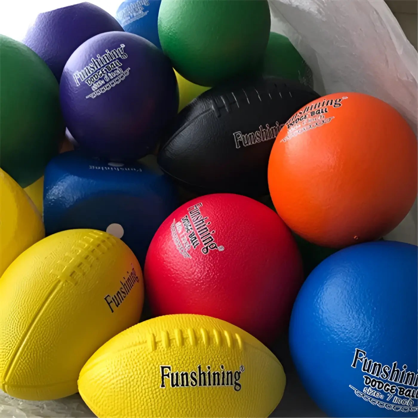 The Ball Depot excersize ball: Fitness Dodge PU ball