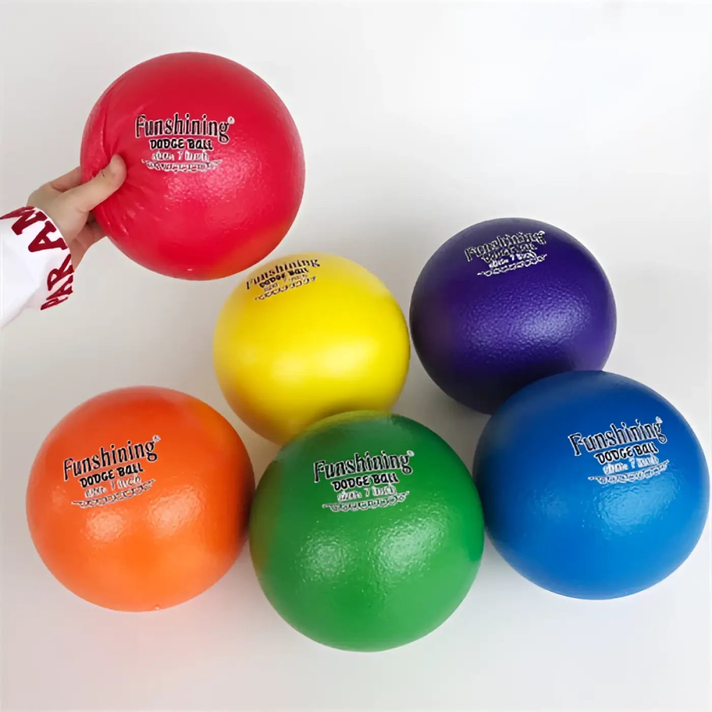The Ball Depot excersize ball: Fitness Dodge PU ball