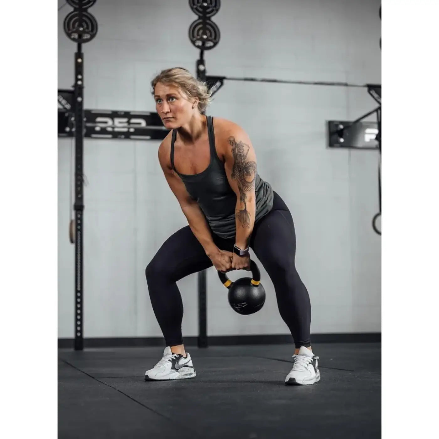 The Ball Depot : Fitness Kettlebell Set and Singles 48kg Adjustable Weight Cast Iron Strength Exercise Training Home Gy