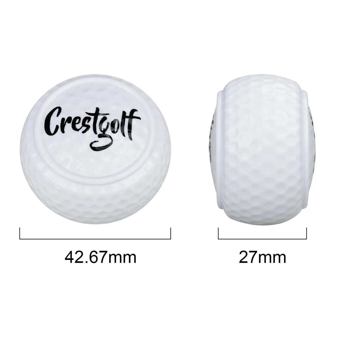 The Ball Depot golf ball: Flat Golf Putter Practice Ball