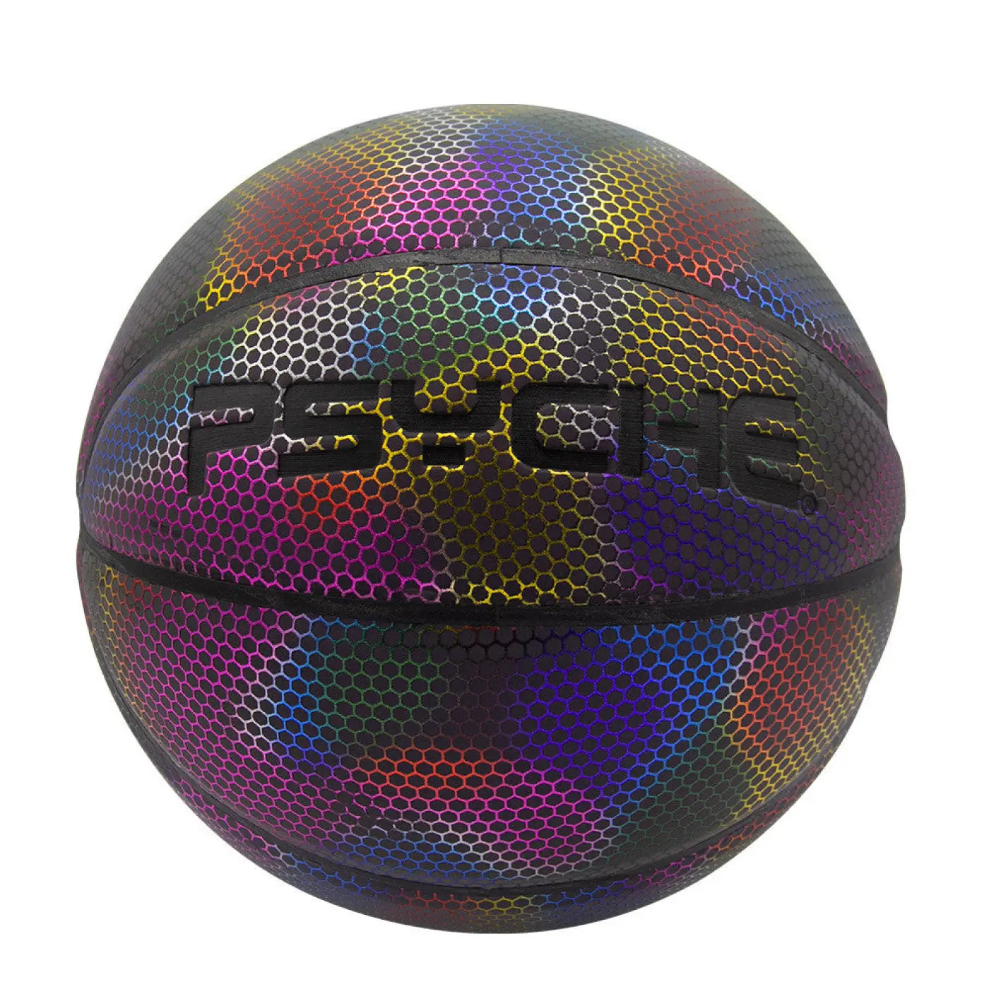The Ball Depot basketball: Fluorescent Light-Emitting Blue Basketball