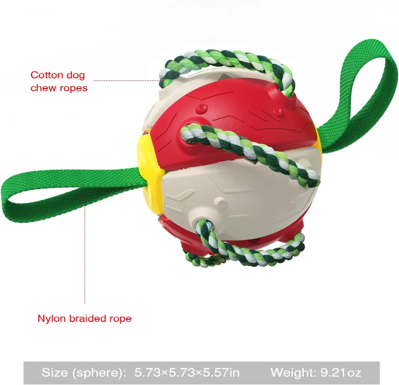 The Ball Depot dog ball: Flying Saucer Dog Ball