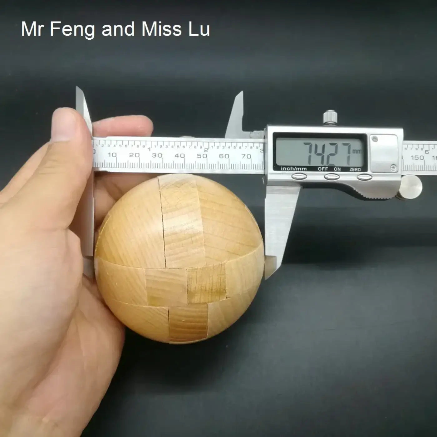 The Ball Depot puzzle ball: Fun 3D Wooden Ball Puzzle