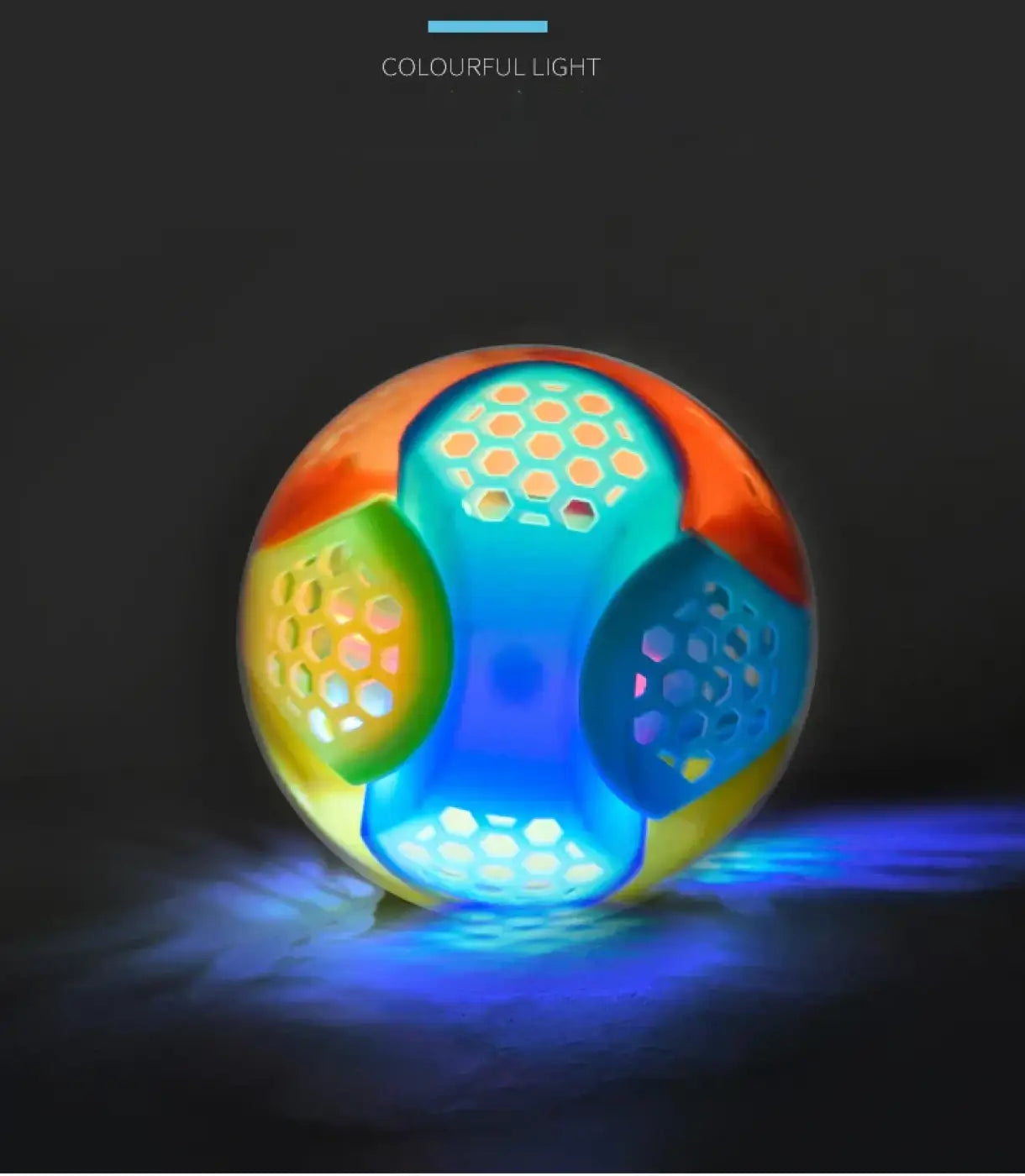 The Ball Depot bounce ball: Funny Flashing Dancing Ball