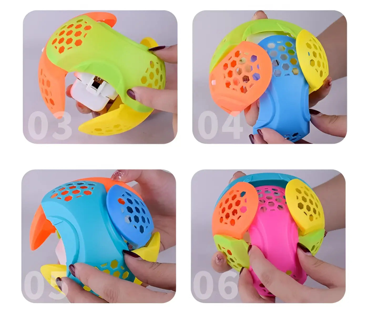 The Ball Depot bounce ball: Funny Flashing Dancing Ball