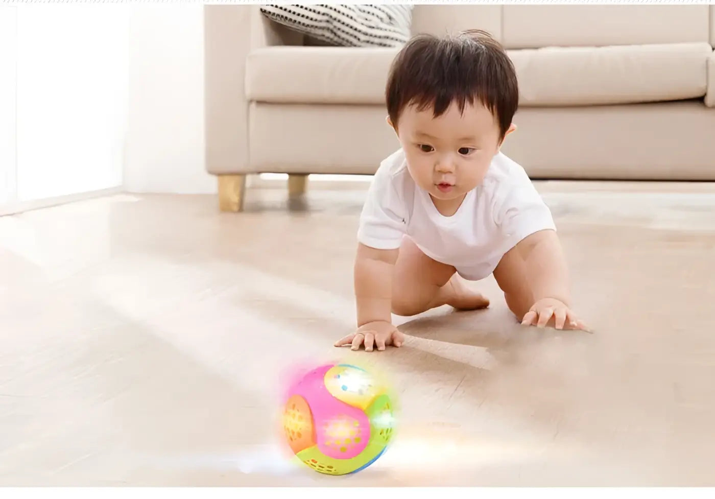 The Ball Depot bounce ball: Funny Flashing Dancing Ball