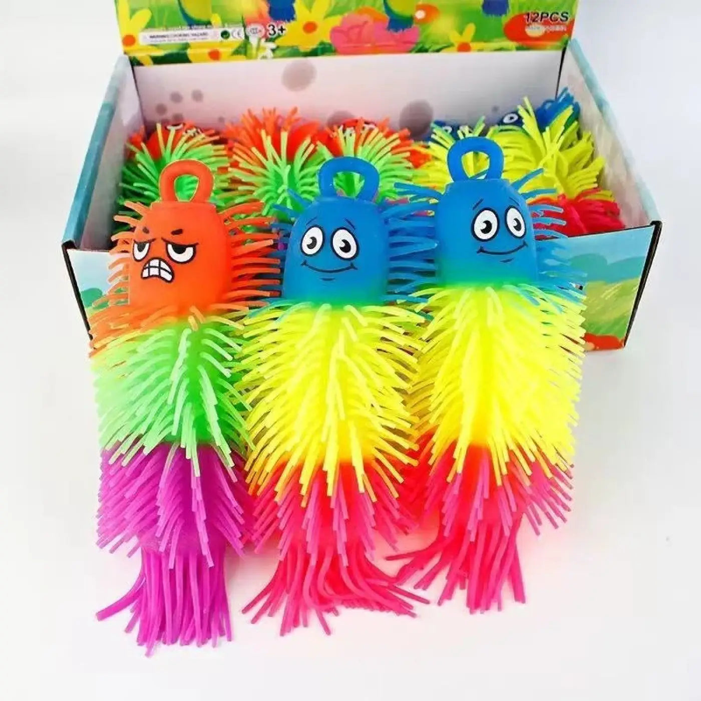 The Ball Depot novelty ball: Furry Glow Ball Squeeze