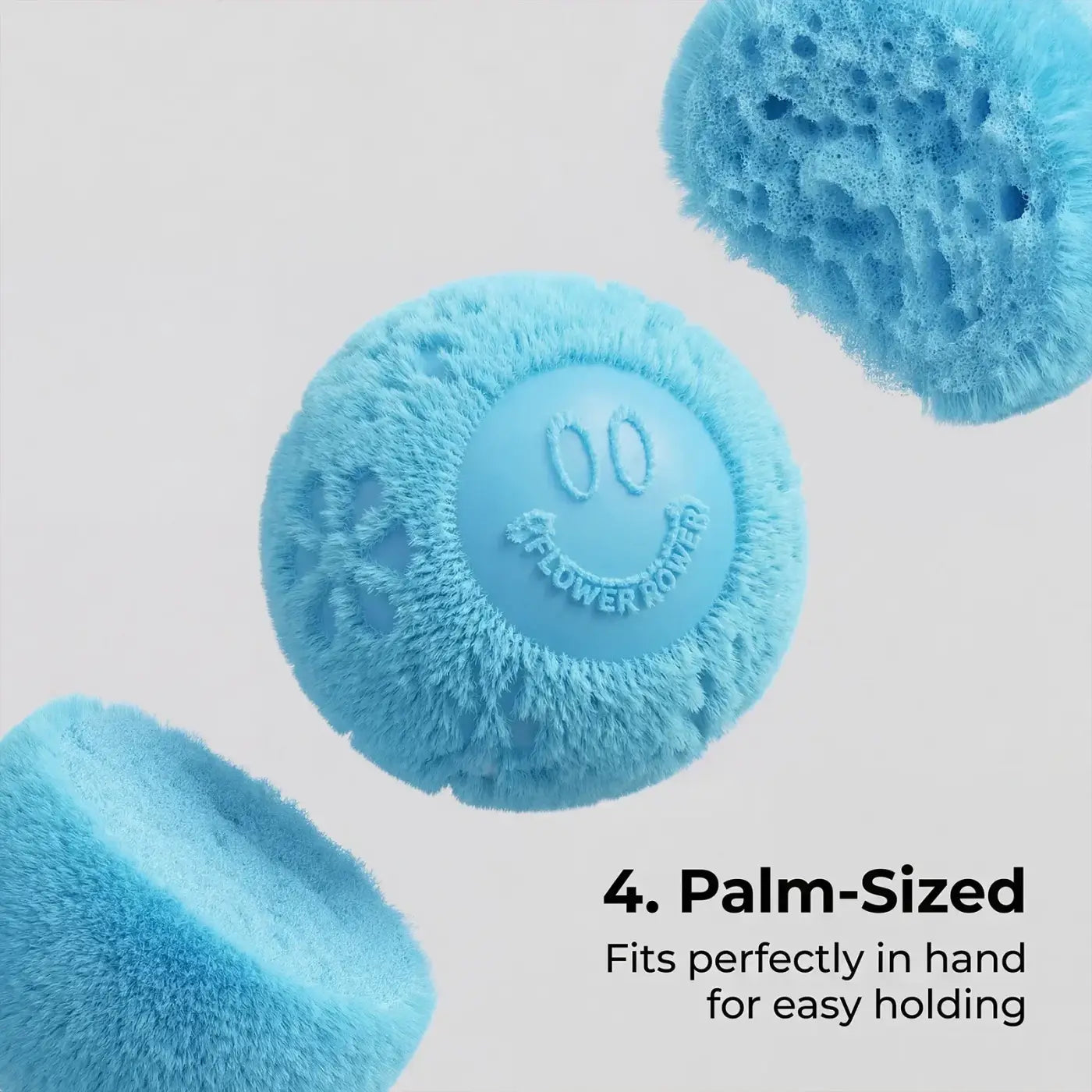 The Ball Depot stress balls: Fuzz Ball Squeeze Toy