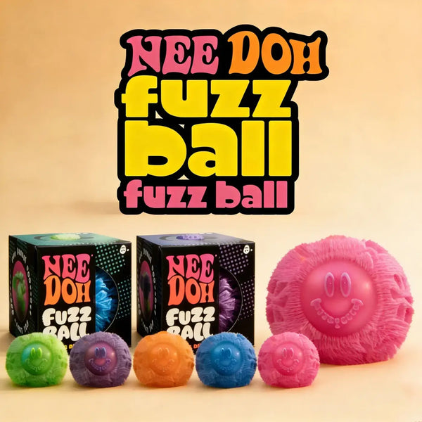 The Ball Depot stress balls: Fuzz Ball Squeeze Toy