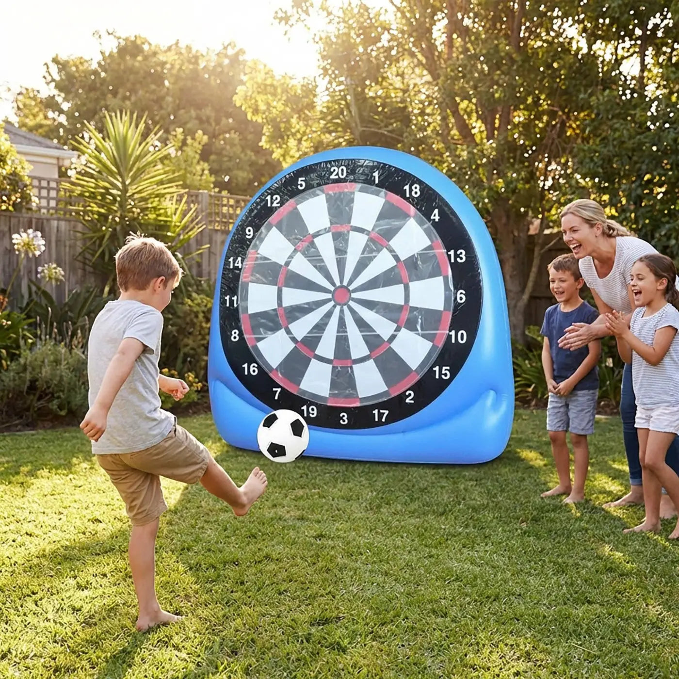 AK Brand balls: Giant Inflatable Soccer Dart Board Game