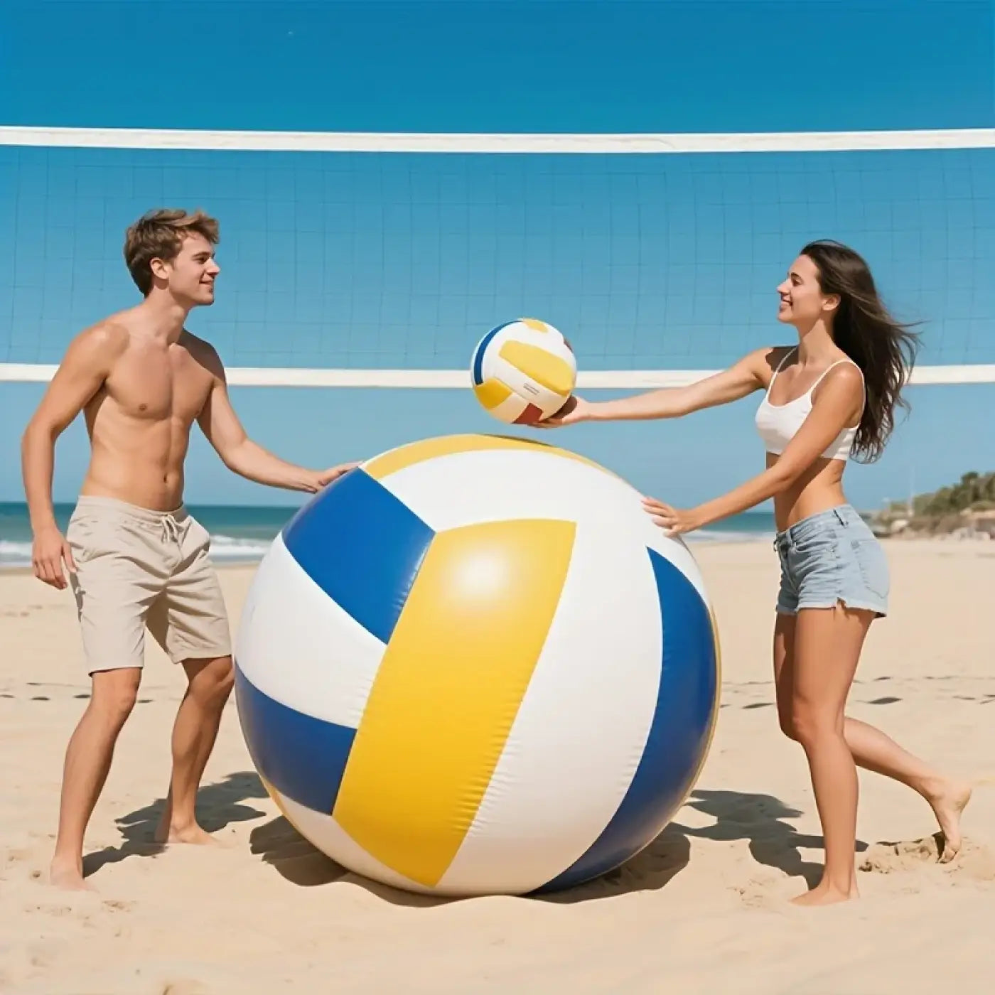 The Ball Depot giant volleyball: Giant Inflatable Volleyball