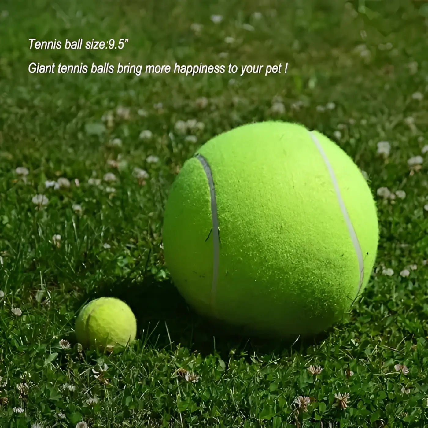 The Ball Depot tennis dog balls: Giant Tennis Ball