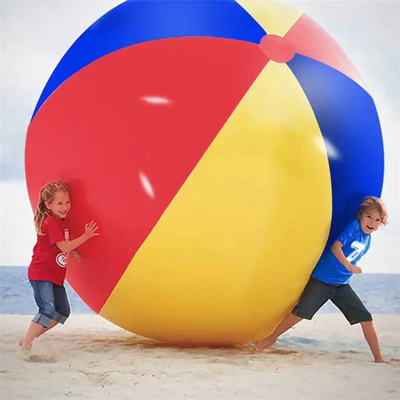 The Ball Depot giant ball: GIANT Thickened Water Beach Ball