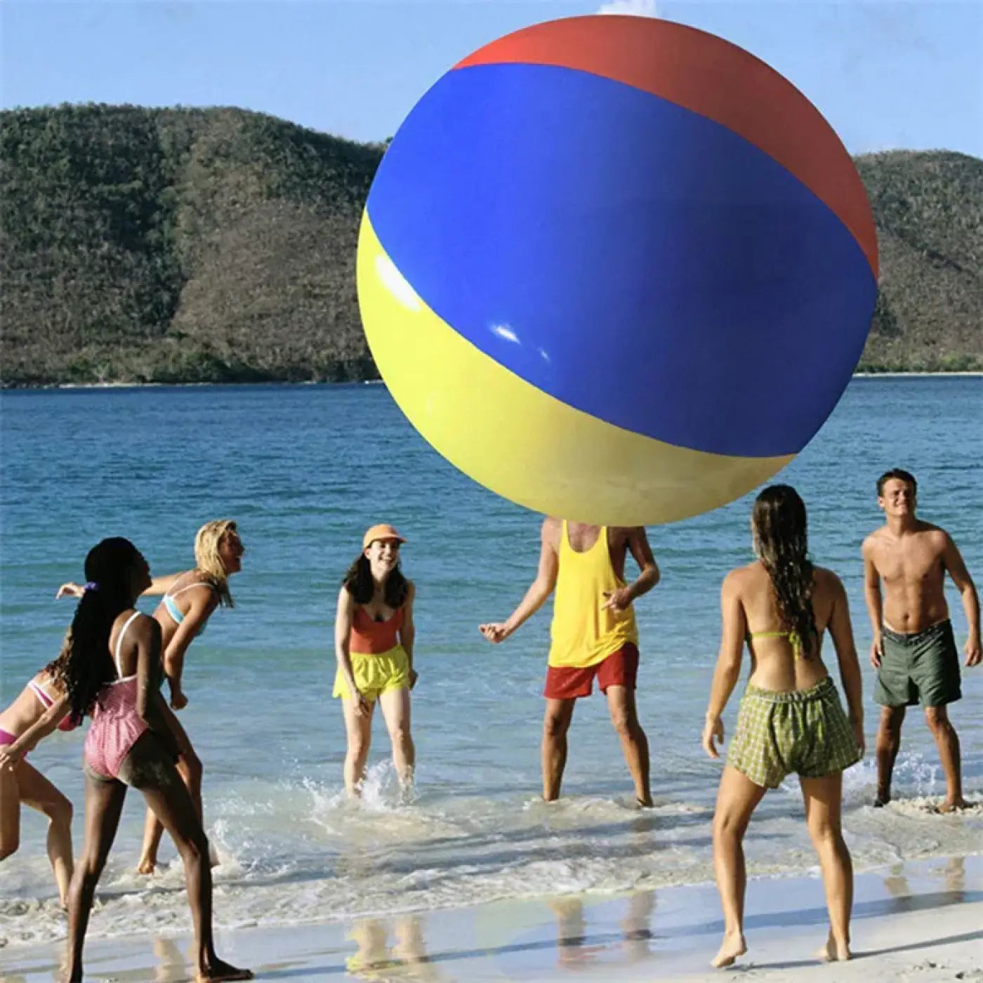 The Ball Depot giant ball: GIANT Thickened Water Beach Ball