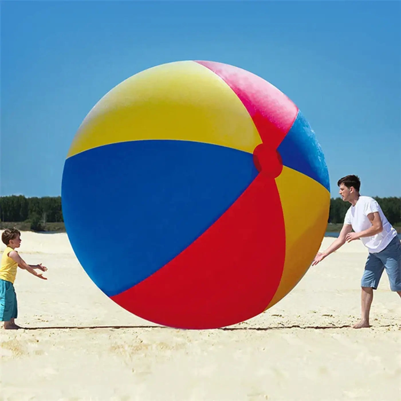 The Ball Depot giant ball: GIANT Thickened Water Beach Ball