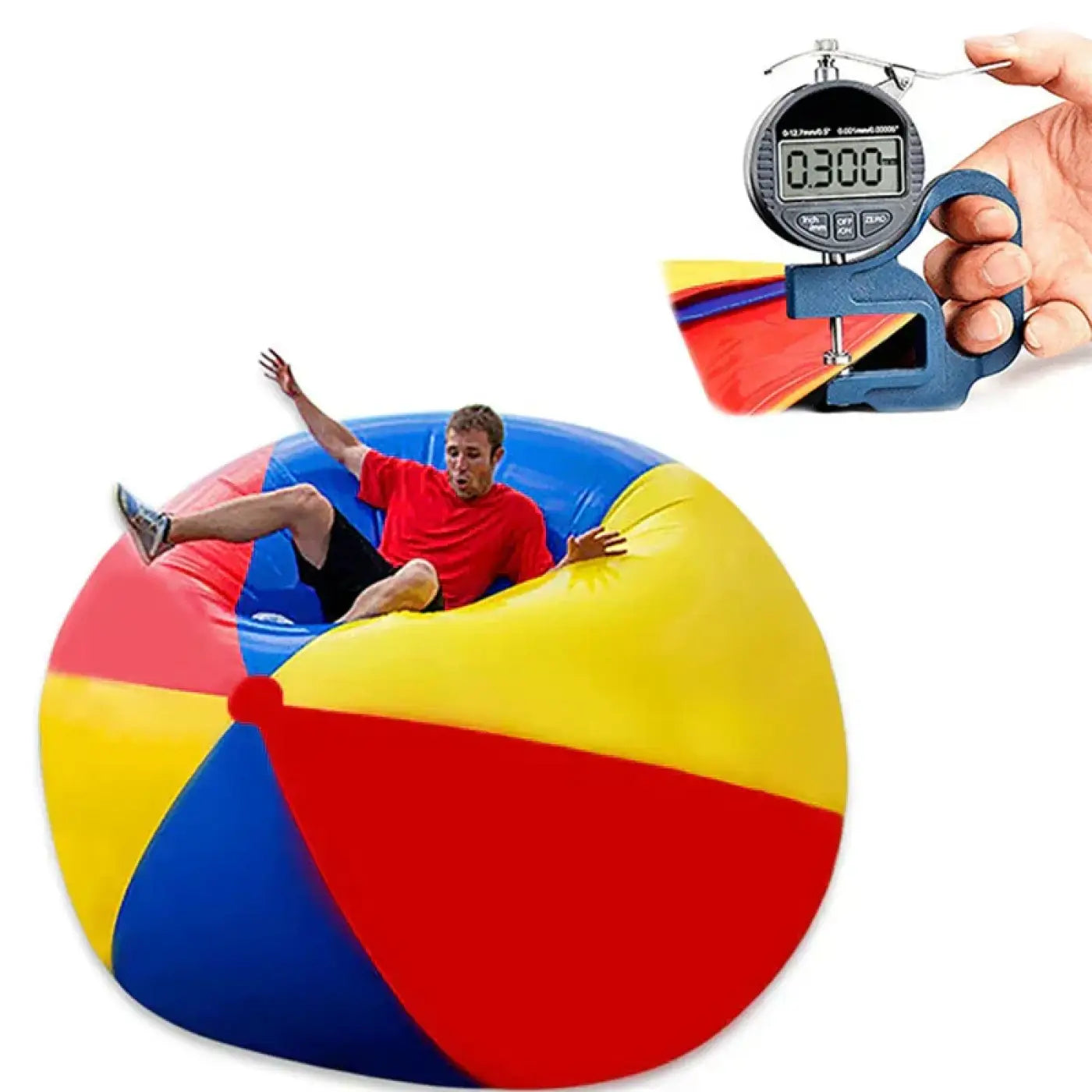 The Ball Depot giant ball: GIANT Thickened Water Beach Ball