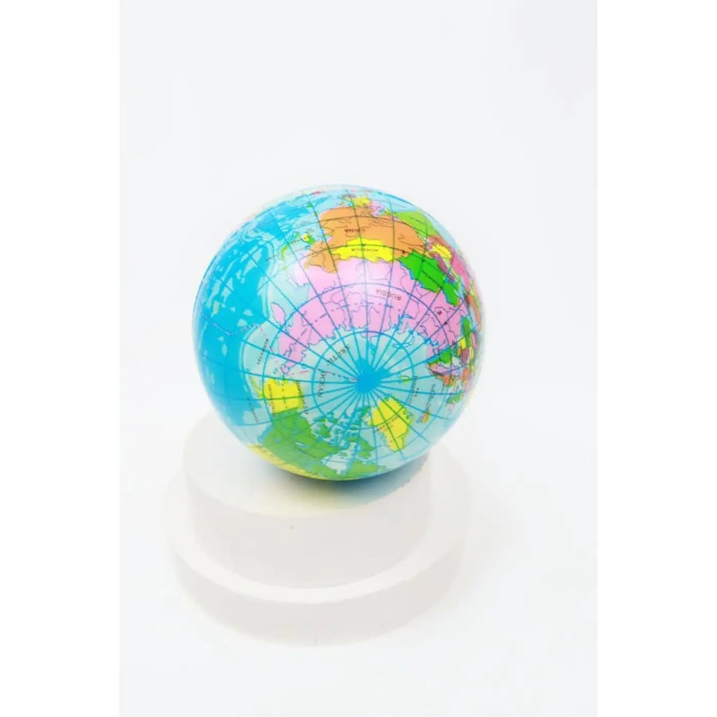 Love and Repeat stress ball: Globe Squeeze Balls