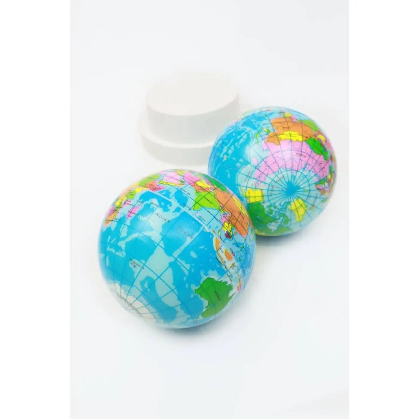 Love and Repeat stress ball: Globe Squeeze Balls