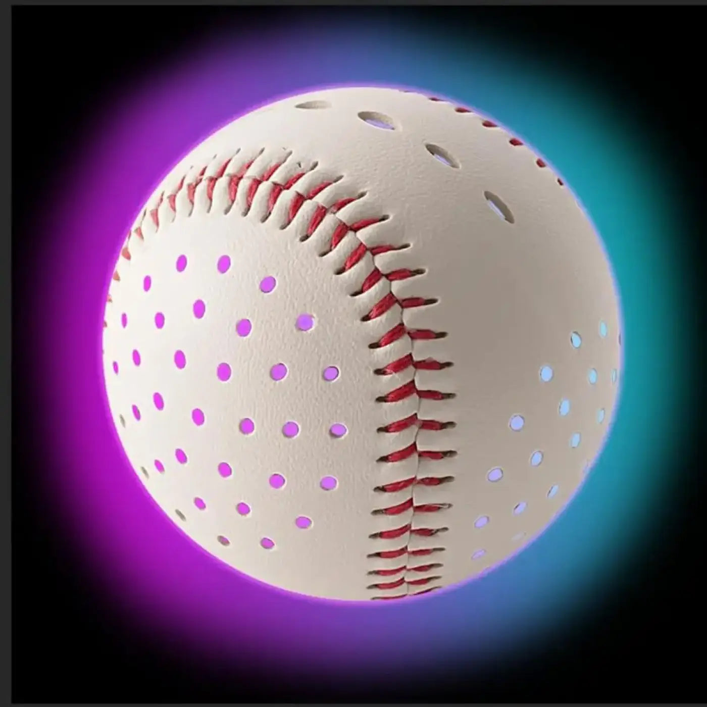 The Ball Depot : Glow Baseball Colorful LED Light Up 6 Colors