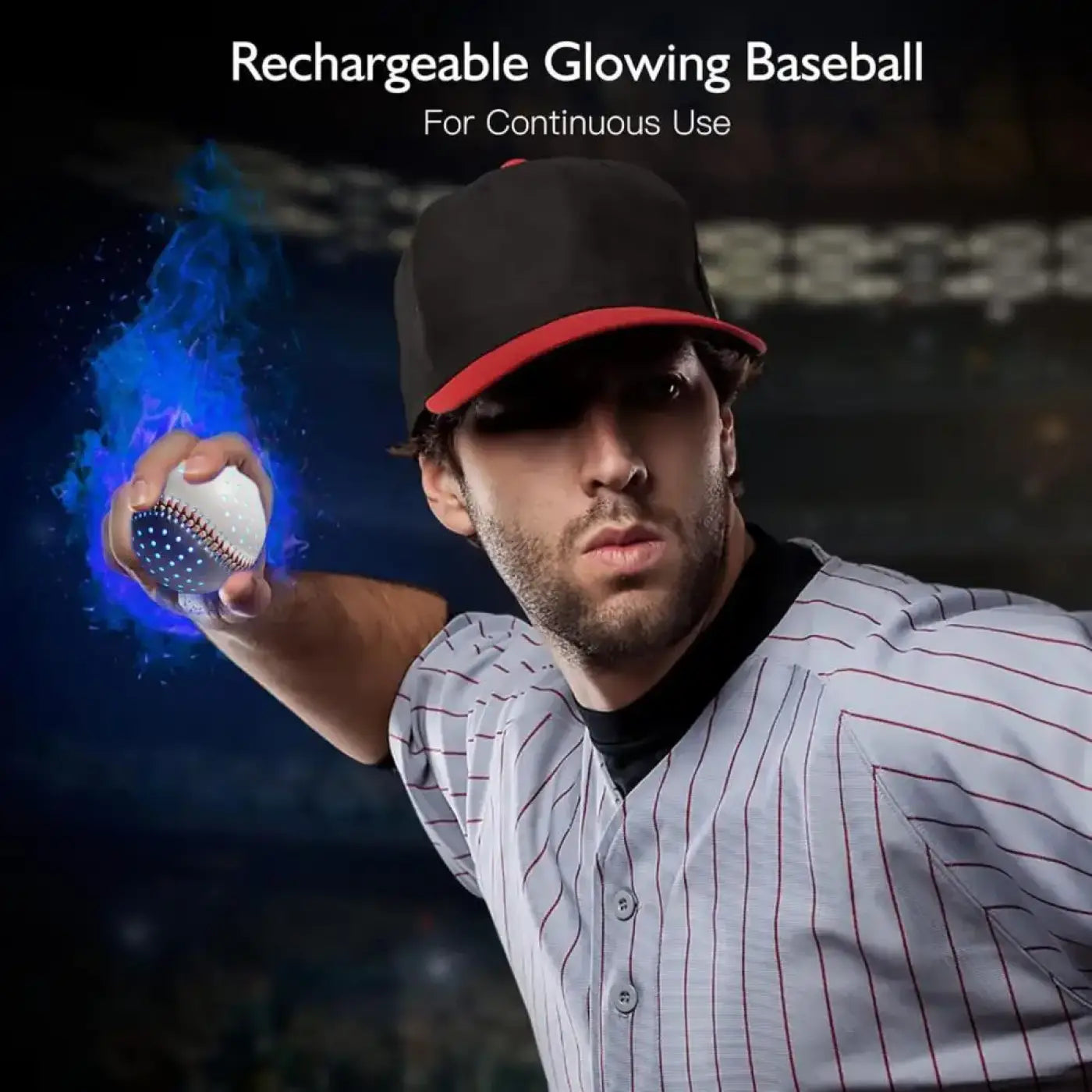 The Ball Depot : Glow Baseball Colorful LED Light Up 6 Colors