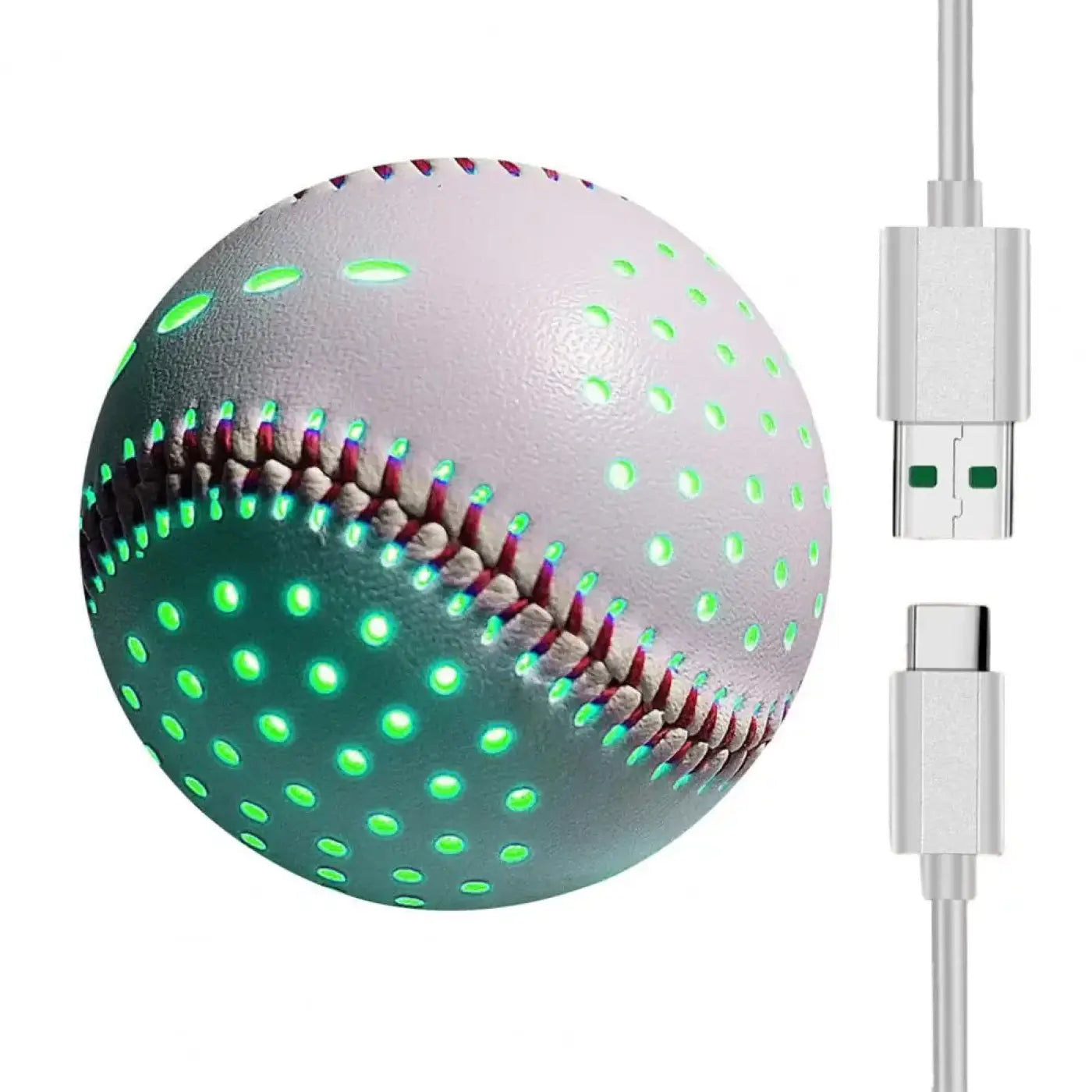 The Ball Depot : Glow Baseball Colorful LED Light Up 6 Colors
