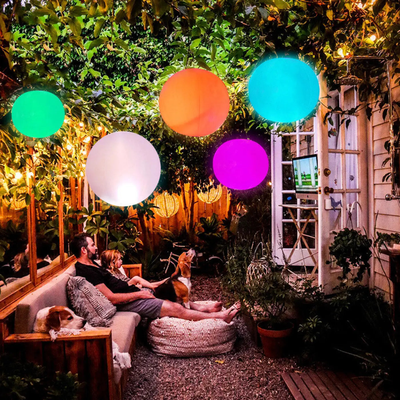 The Ball Depot glow ball: Glow Beach Ball