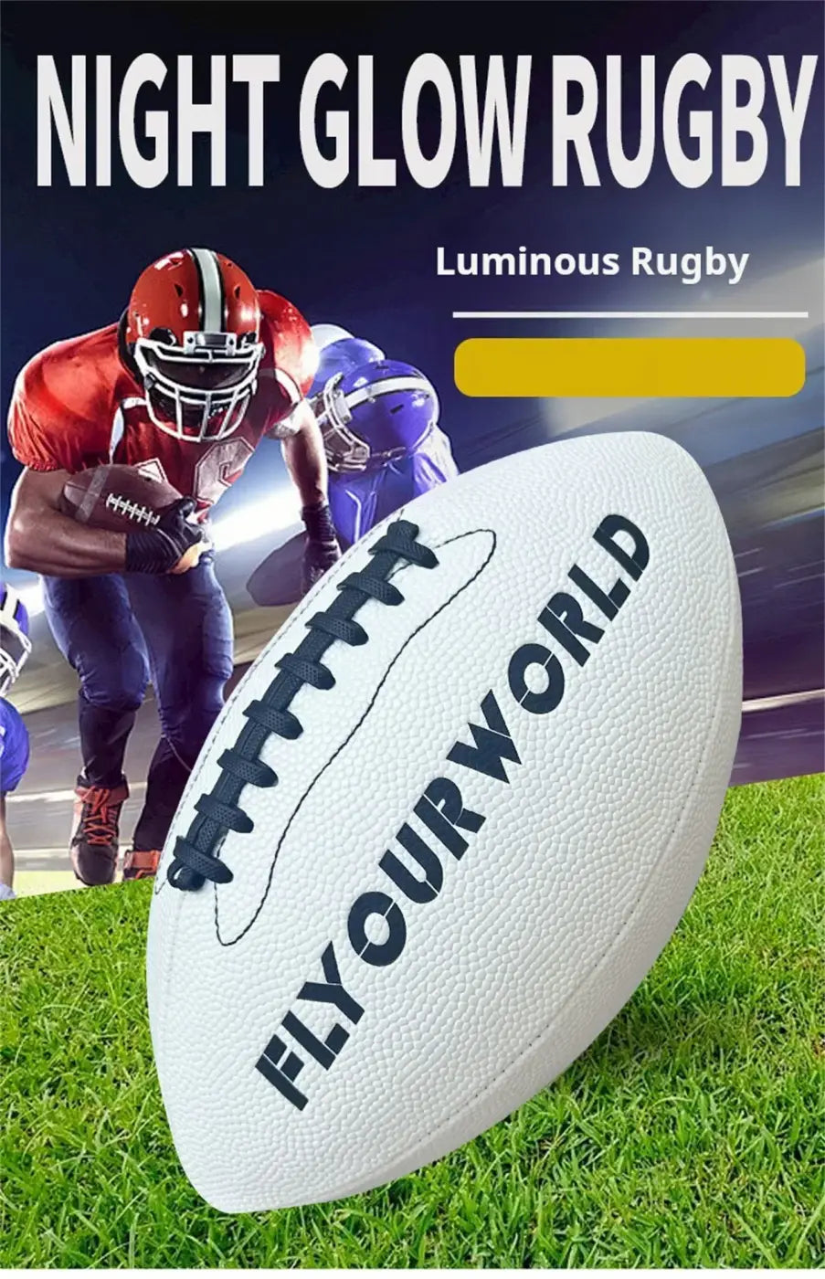 The Ball Depot american football: Glow-in-the-Dark American Football