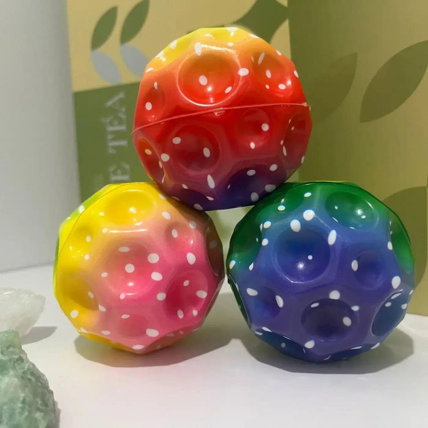 The Ball Depot sensory ball: Glow-in-the-dark Foam Ball