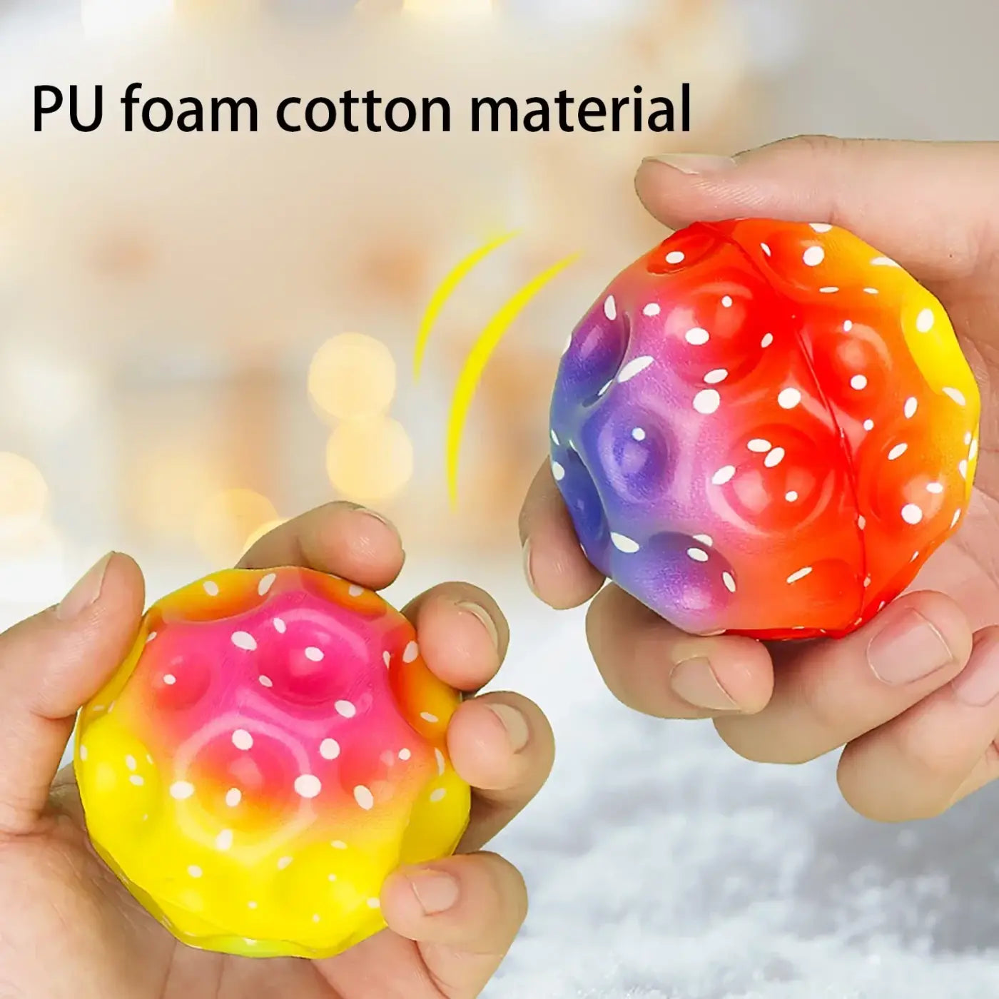 The Ball Depot sensory ball: Glow-in-the-dark Foam Ball