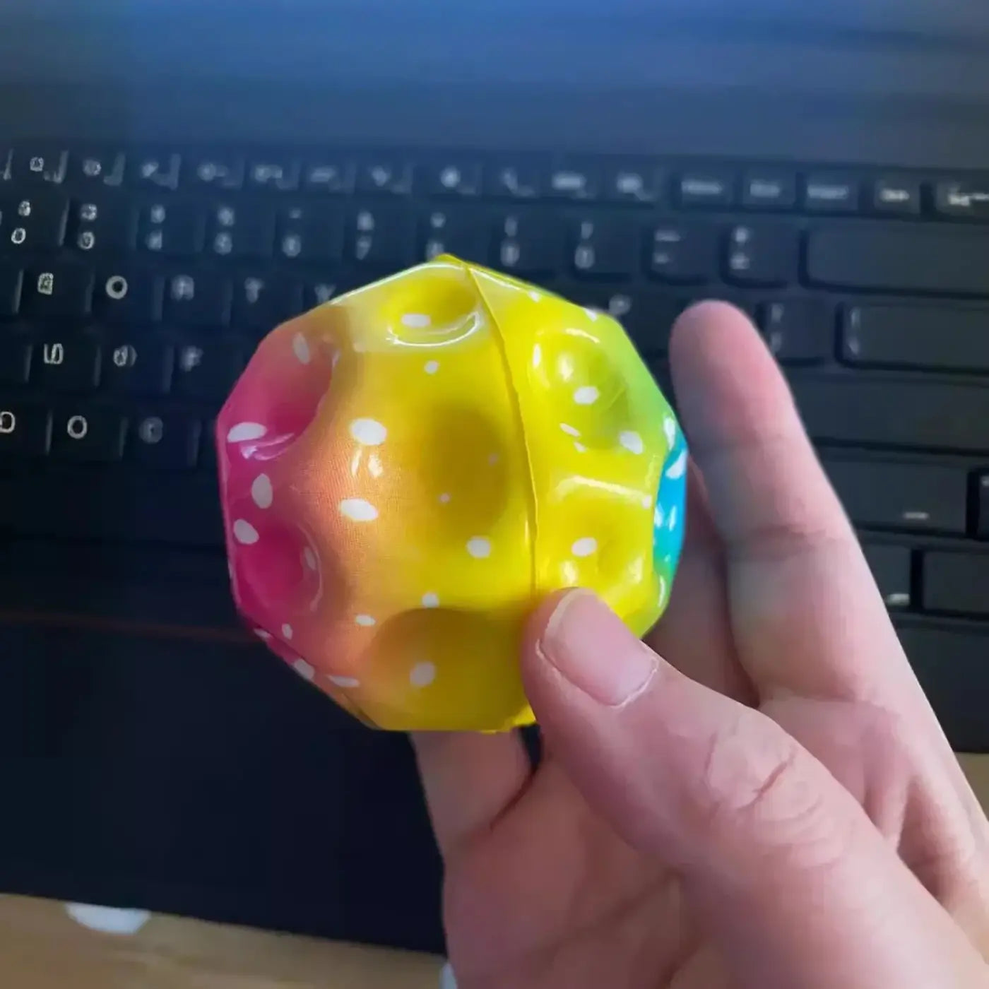 The Ball Depot sensory ball: Glow-in-the-dark Foam Ball