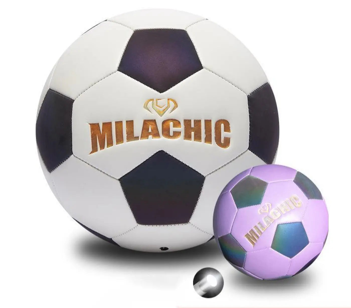 The Ball Depot soccer ball: Glow-up Soccer Balls