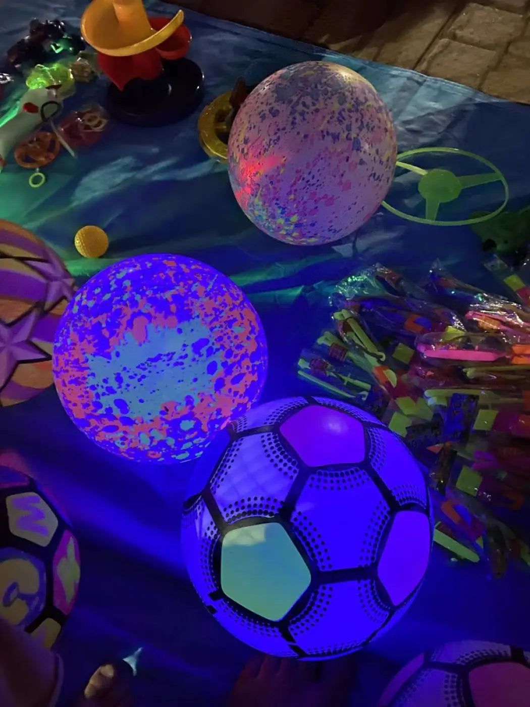 The Ball Depot bouncy ball: Glowing Bounce Ball