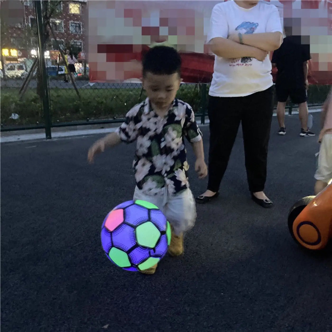 The Ball Depot bouncy ball: Glowing Bounce Ball