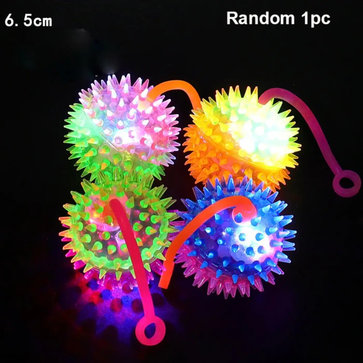 The Ball Depot bouncy ball: Glowing Jumping Ball