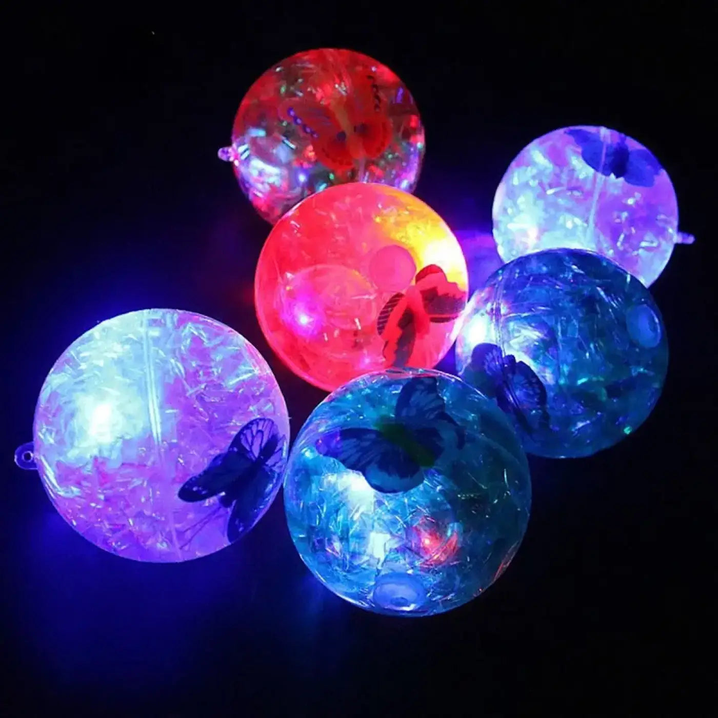 The Ball Depot bouncy ball: Glowing Jumping Ball