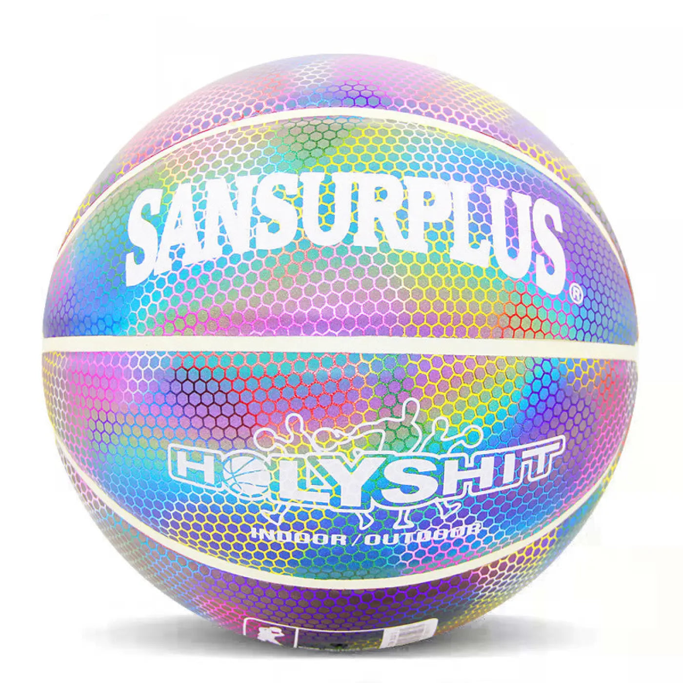 The Ball Depot basketball: Glowing Luminous Fluorescent Basketball