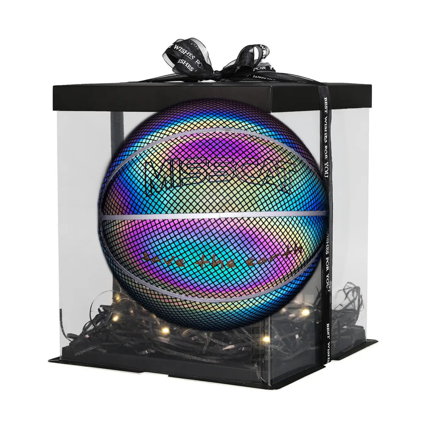 The Ball Depot basketball: Glowing Luminous Fluorescent Basketball