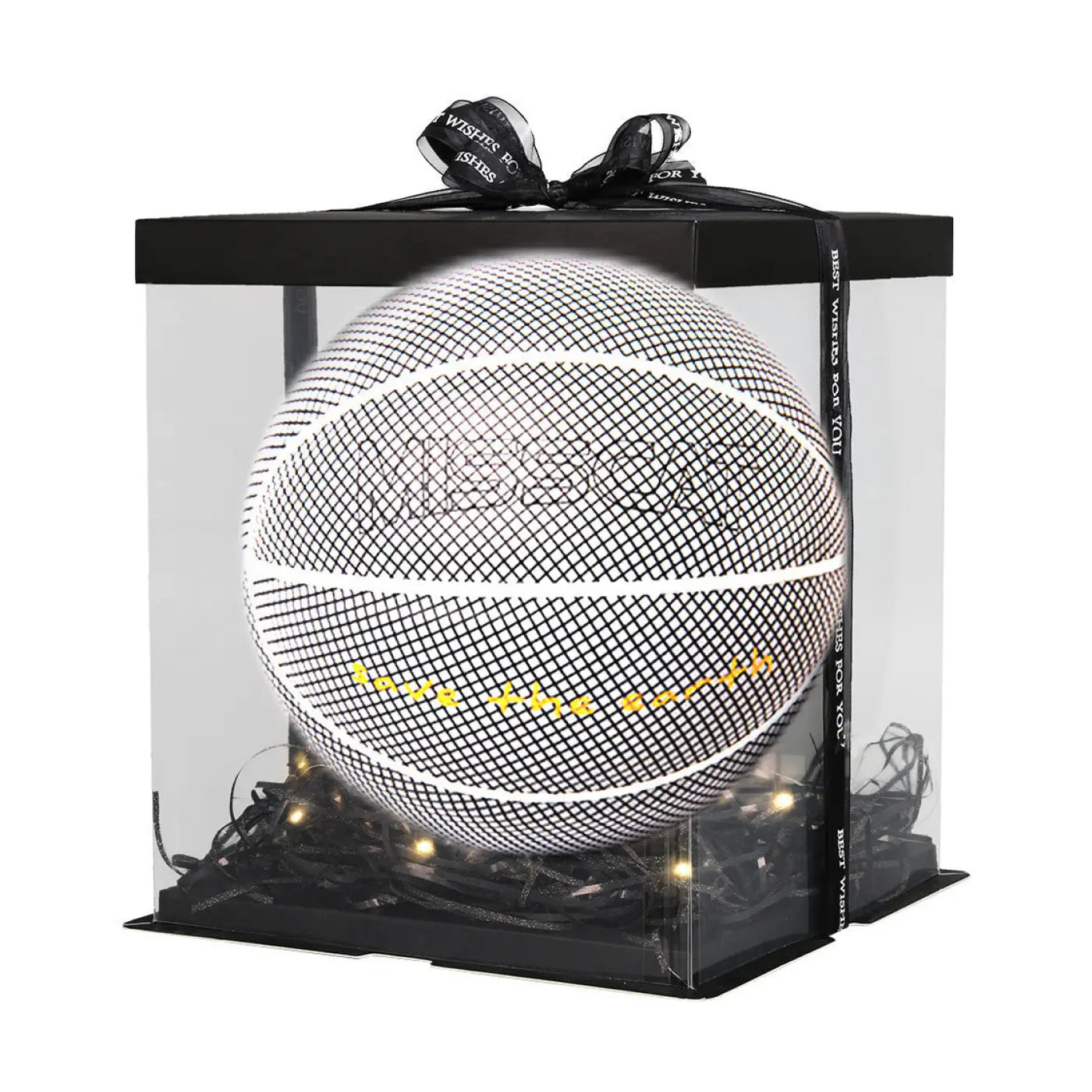 The Ball Depot basketball: Glowing Luminous Fluorescent Basketball